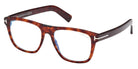 Tom Ford® FT5902-B FT5902-B 054 54 - 054 - Red Havana / Red Havana Eyeglasses