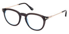 Tom Ford® FT5905-B FT5905-B 005 49 - 005 - Shiny Black / Shiny Rose Gold Eyeglasses