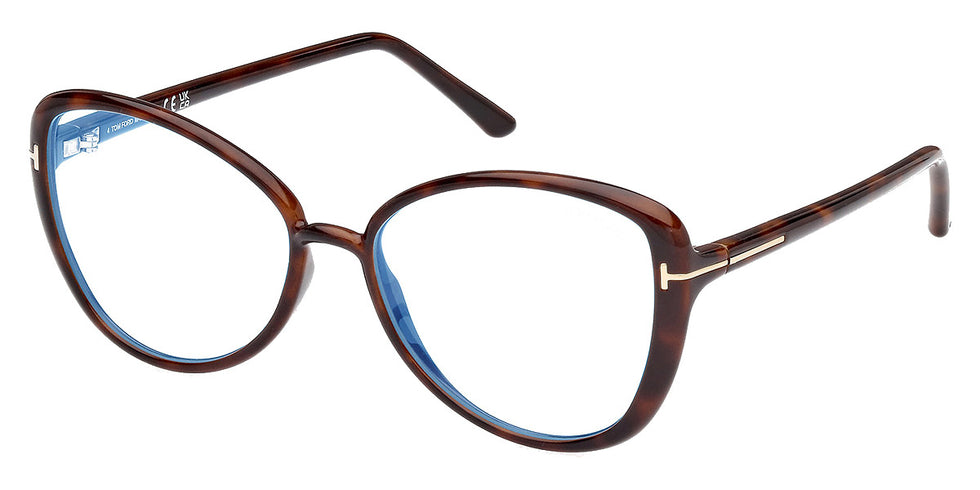 Tom Ford® FT5907-B FT5907-B 052 55 - 052 - Dark Havana / Dark Havana Eyeglasses