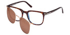 Tom Ford® FT5916-B FT5916-B 052 50 - 052 - Dark Havana / Dark Havana Eyeglasses