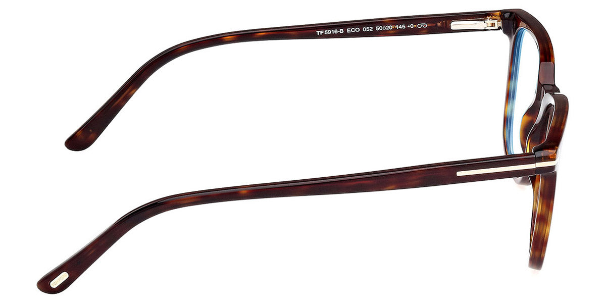 Tom Ford® FT5916-B FT5916-B 052 50 - 052 - Dark Havana / Dark Havana Eyeglasses