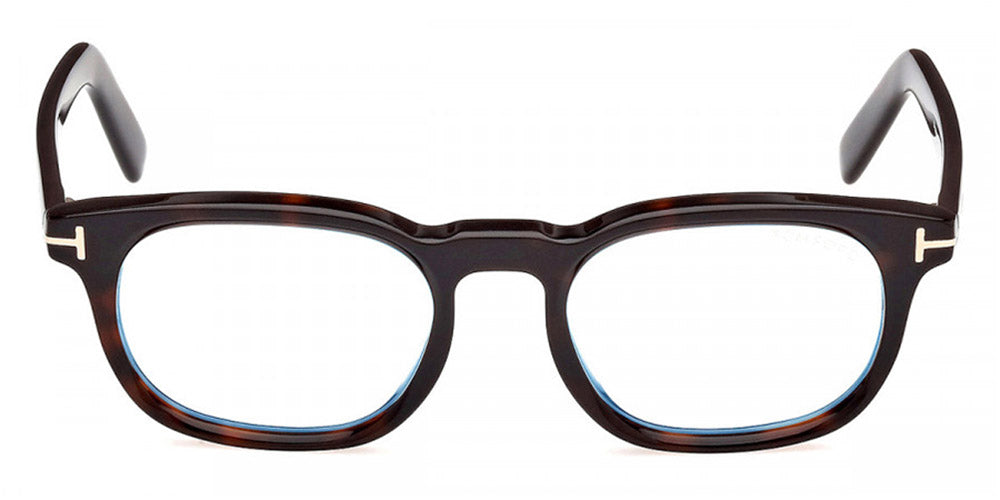 Tom Ford® FT5930-D-B FT5930-D-B 052 52 - 052 - Dark Havana / Dark Havana Eyeglasses