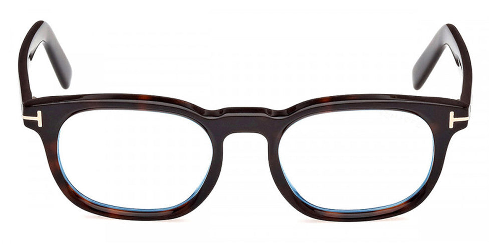 Tom Ford® FT5930-D-B FT5930-D-B 052 52 - 052 - Dark Havana / Dark Havana Eyeglasses