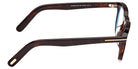 Tom Ford® FT5930-D-B FT5930-D-B 052 52 - 052 - Dark Havana / Dark Havana Eyeglasses