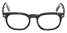 Tom Ford® FT5930-D-B FT5930-D-B 063 52 - 063 - Black Horn / Black Horn Eyeglasses