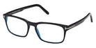 Tom Ford® FT5938-B FT5938-B 001 54 - 001 - Shiny Black / Shiny Black Eyeglasses