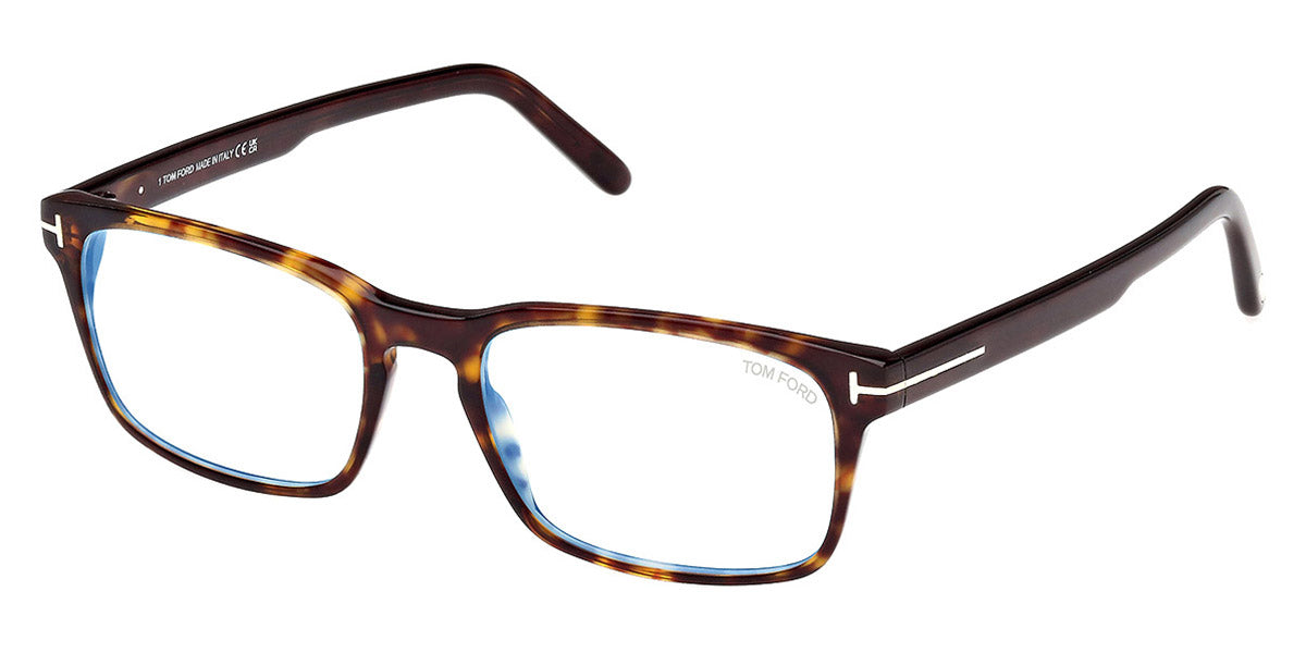 Tom Ford® FT5938-B FT5938-B 052 54 - 052 - Dark Havana / Dark Havana Eyeglasses