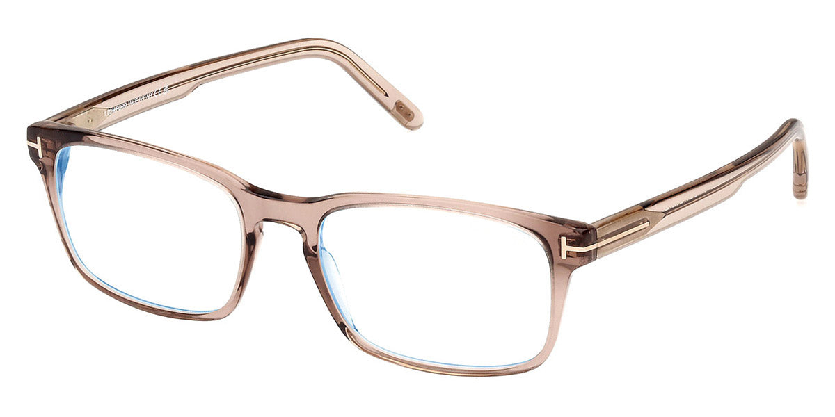 Tom Ford® FT5938-B FT5938-B 057 54 - 057 - Shiny Beige / Shiny Beige Eyeglasses