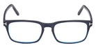 Tom Ford® FT5938-B FT5938-B 091 54 - 091 - Matte Blue / Matte Blue Eyeglasses