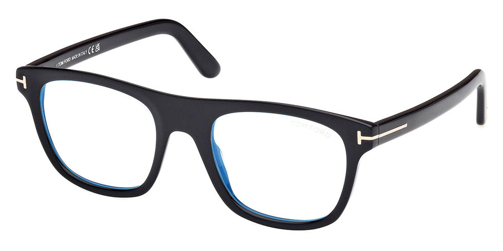 Tom Ford® FT5939-B FT5939-B 001 52 - 001 - Shiny Black / Shiny Black Eyeglasses