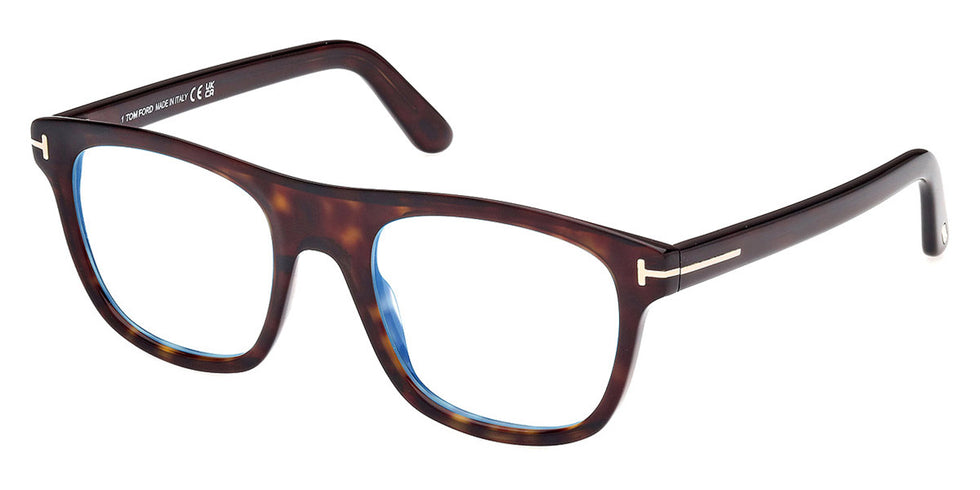 Tom Ford® FT5939-B FT5939-B 052 52 - 052 - Dark Havana / Dark Havana Eyeglasses