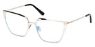 Tom Ford® FT5945-B FT5945-B 016 56 - 016 - Shiny Palladium / Shiny Palladium Eyeglasses