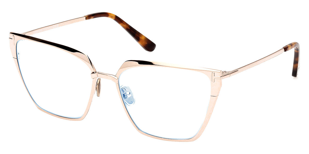 Tom Ford® FT5945-B FT5945-B 028 56 - 028 - Shiny Rose Gold / Shiny Rose Gold Eyeglasses