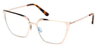 Tom Ford® FT5945-B FT5945-B 028 56 - 028 - Shiny Rose Gold / Shiny Rose Gold Eyeglasses