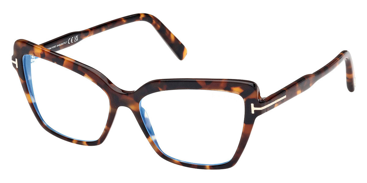 Tom Ford® FT5948-B FT5948-B 052 55 - 052 - Dark Havana / Dark Havana Eyeglasses