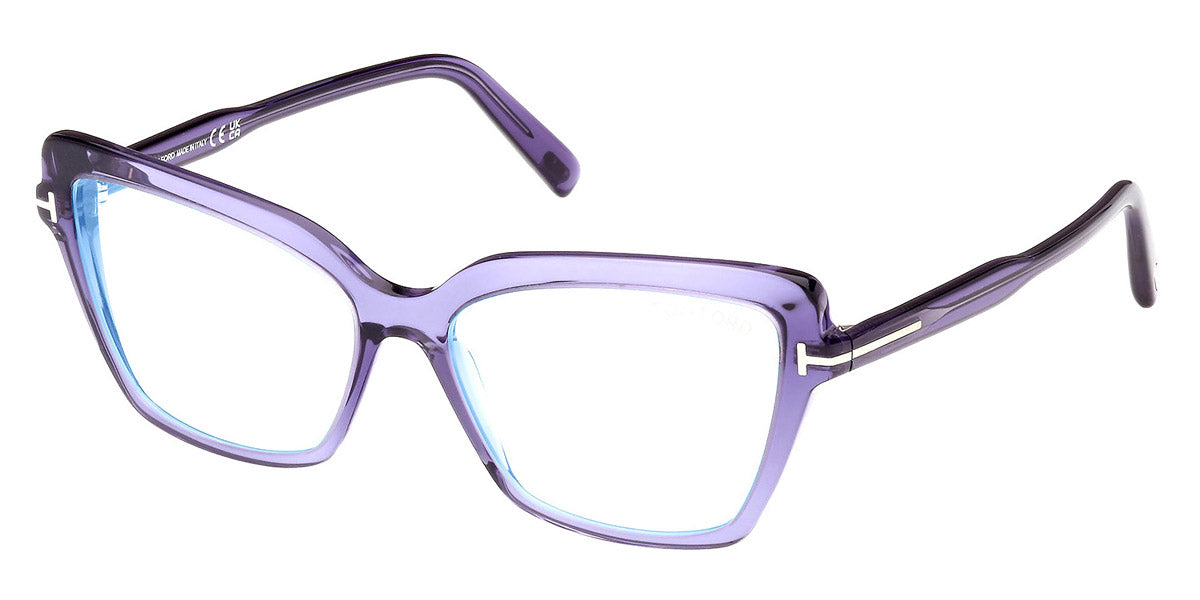 Tom Ford® FT5948-B FT5948-B 081 55 - 081 - Shiny Violet / Shiny Violet Eyeglasses