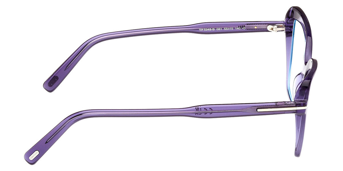 Tom Ford® FT5948-B FT5948-B 081 55 - 081 - Shiny Violet / Shiny Violet Eyeglasses