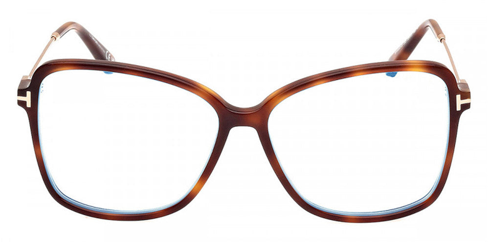 Tom Ford® FT5953-B FT5953-B 053 55 - 053 - Blonde Havana / Blonde Havana Eyeglasses