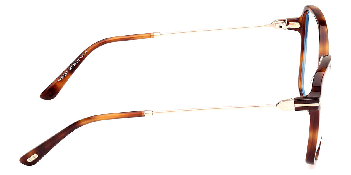 Tom Ford® FT5953-B FT5953-B 053 55 - 053 - Blonde Havana / Blonde Havana Eyeglasses