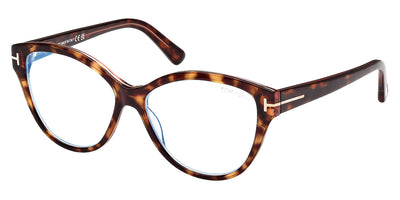 Tom Ford® FT5954-B FT5954-B 056 54 - 056 - Coloured Havana / Coloured Havana Eyeglasses