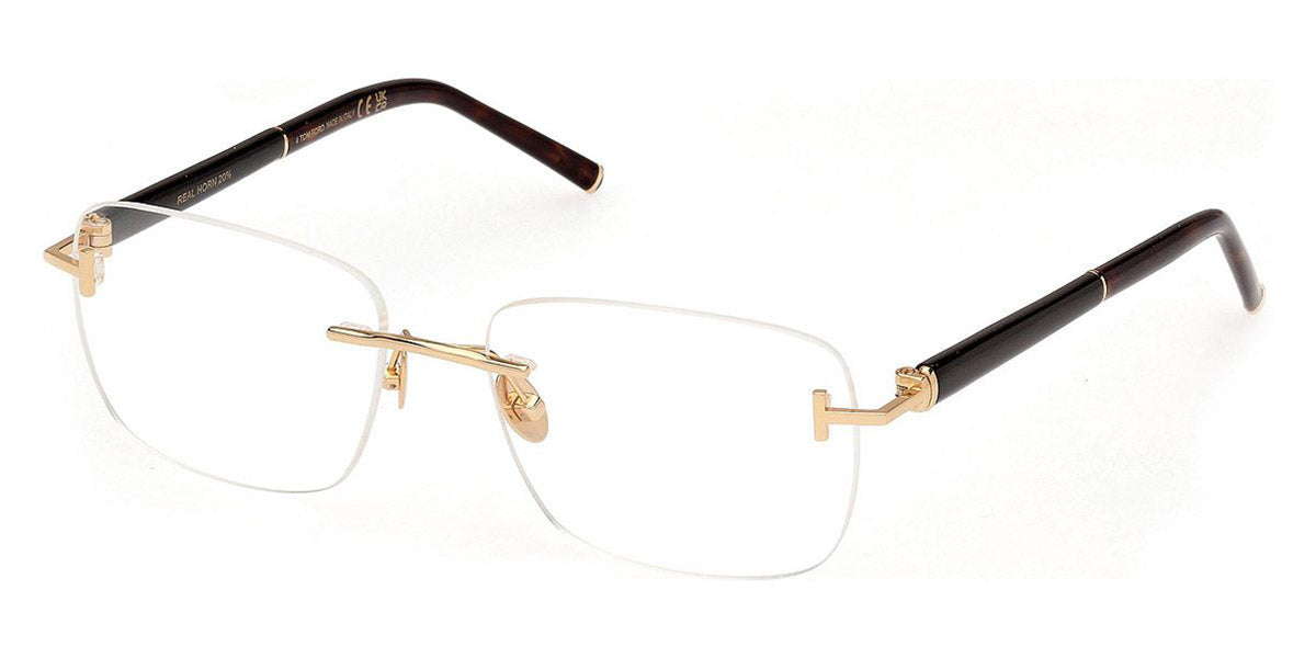 Tom Ford® FT5956-P FT5956-P 030 56 - 030 Shiny Deep Gold Eyeglasses