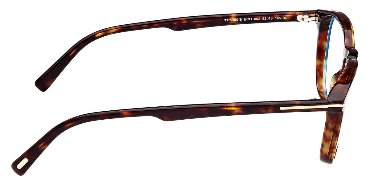 Tom Ford® FT5960-B FT5960-B 052 52 - 052 - Dark Havana / Dark Havana Eyeglasses
