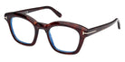 Tom Ford® FT5961-B FT5961-B 052 49 - 052 - Dark Havana / Dark Havana Eyeglasses