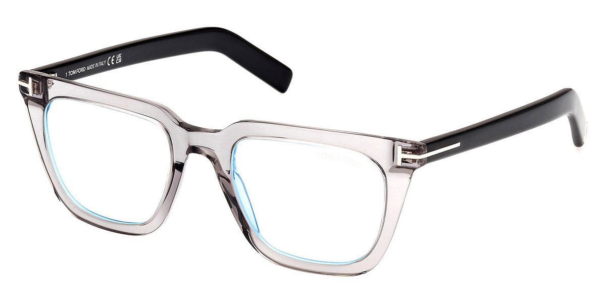 Tom Ford® FT5963-B FT5963-B 020 50 - 020 - Shiny Grey / Shiny Black Eyeglasses