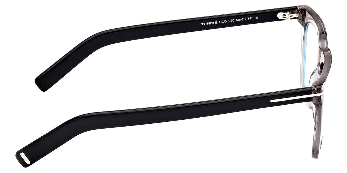 Tom Ford® FT5963-B FT5963-B 020 50 - 020 - Shiny Grey / Shiny Black Eyeglasses