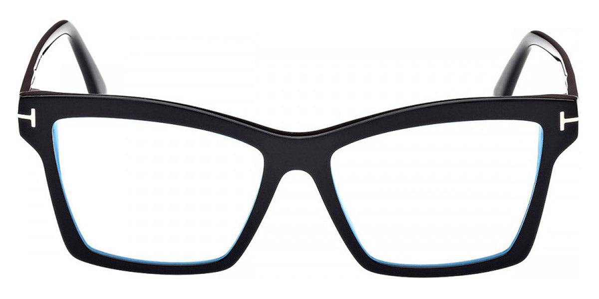 Tom Ford® FT5964-B FT5964-B 001 54 - 001 - Shiny Black / Shiny Black Eyeglasses