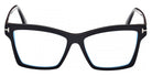 Tom Ford® FT5964-B FT5964-B 001 54 - 001 - Shiny Black / Shiny Black Eyeglasses