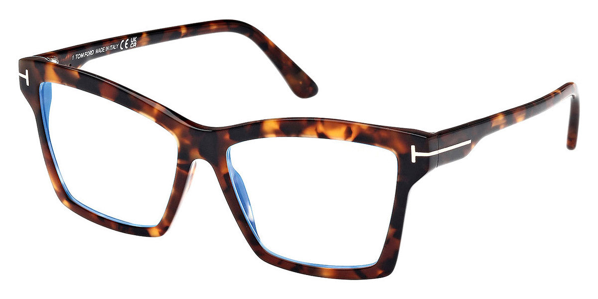 Tom Ford® FT5964-B FT5964-B 052 54 - 052 - Dark Havana / Dark Havana Eyeglasses