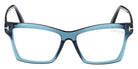 Tom Ford® FT5964-B FT5964-B 092 54 - 092 - Shiny Blue / Shiny Blue Eyeglasses
