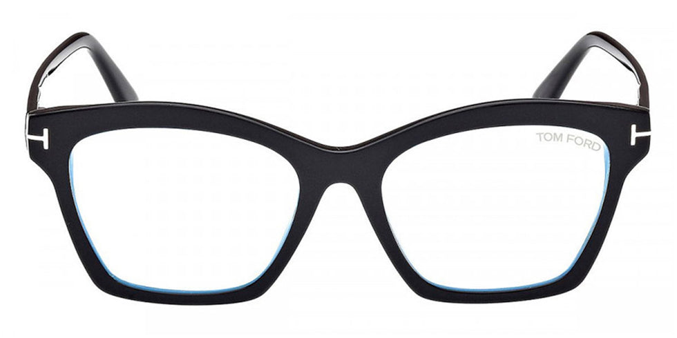 Tom Ford® FT5965-B FT5965-B 001 53 - 001 - Shiny Black / Shiny Black Eyeglasses