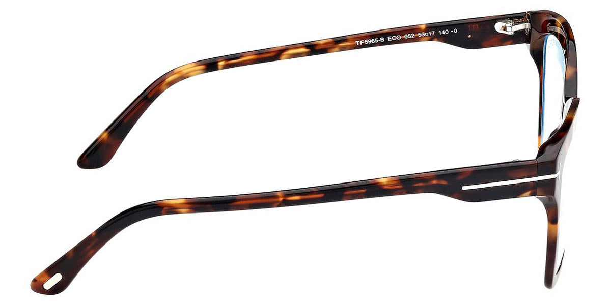 Tom Ford® FT5965-B FT5965-B 052 53 - 052 - Dark Havana / Dark Havana Eyeglasses