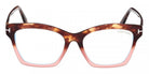 Tom Ford® FT5965-B FT5965-B 055 53 - 055 - Havana/Monocolor / Havana/Monocolor Eyeglasses