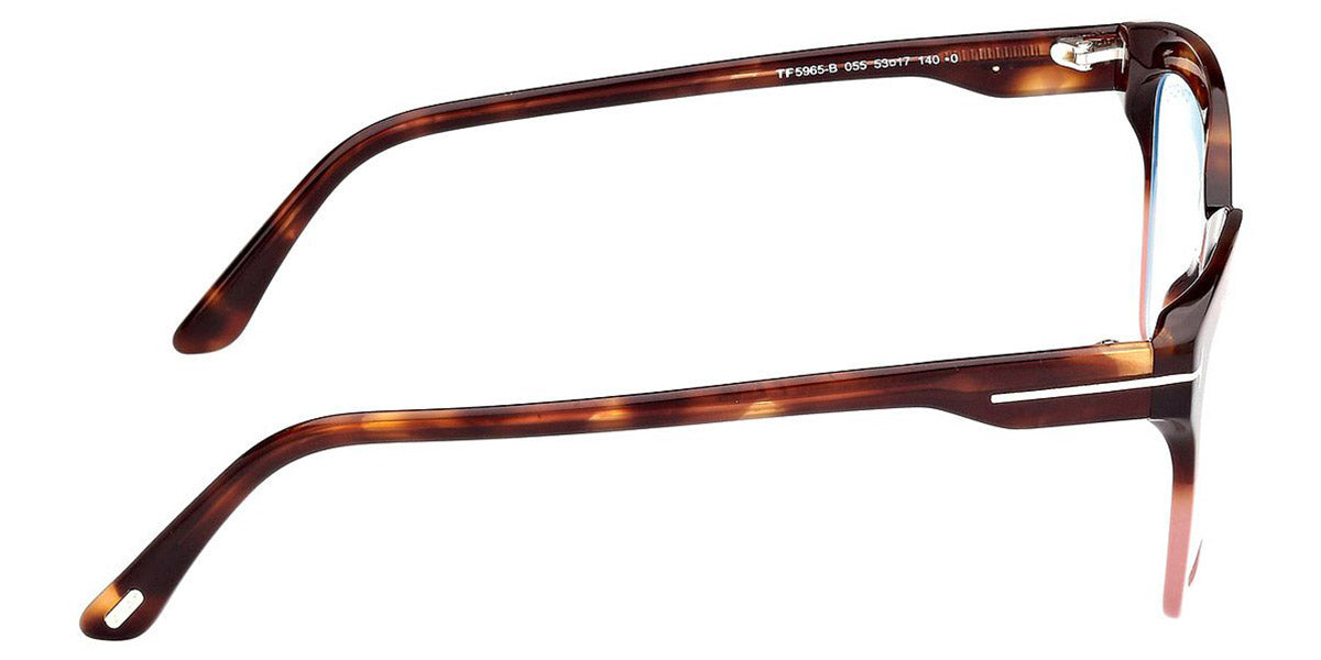 Tom Ford® FT5965-B FT5965-B 055 53 - 055 - Havana/Monocolor / Havana/Monocolor Eyeglasses
