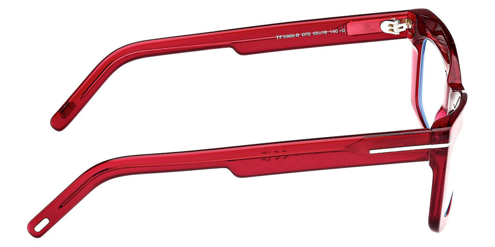 Tom Ford® FT5966-B FT5966-B 075 55 - 075 - Shiny Dark Fuxia / Shiny Dark Fuxia Eyeglasses