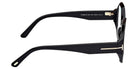 Tom Ford® FT5967-B FT5967-B 001 53 - 001 - Shiny Black / Shiny Black Eyeglasses
