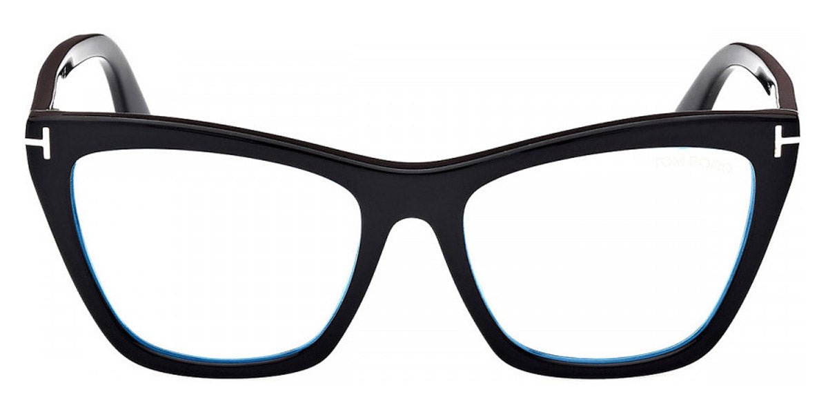 Tom Ford® FT5971-B FT5971-B 001 54 - 001 - Shiny Black / Shiny Black Eyeglasses