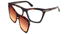 Tom Ford® FT5971-B FT5971-B 052 54 - 052 - Dark Havana / Dark Havana Eyeglasses