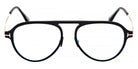Tom Ford® FT5972-B FT5972-B 002 54 - 002 - Matte Black / Shiny Rose Gold Eyeglasses