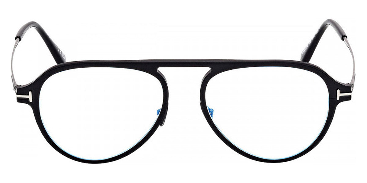 Tom Ford® FT5972-B FT5972-B 005 54 - 005 - Matte Black / Shiny Gunmetal Eyeglasses