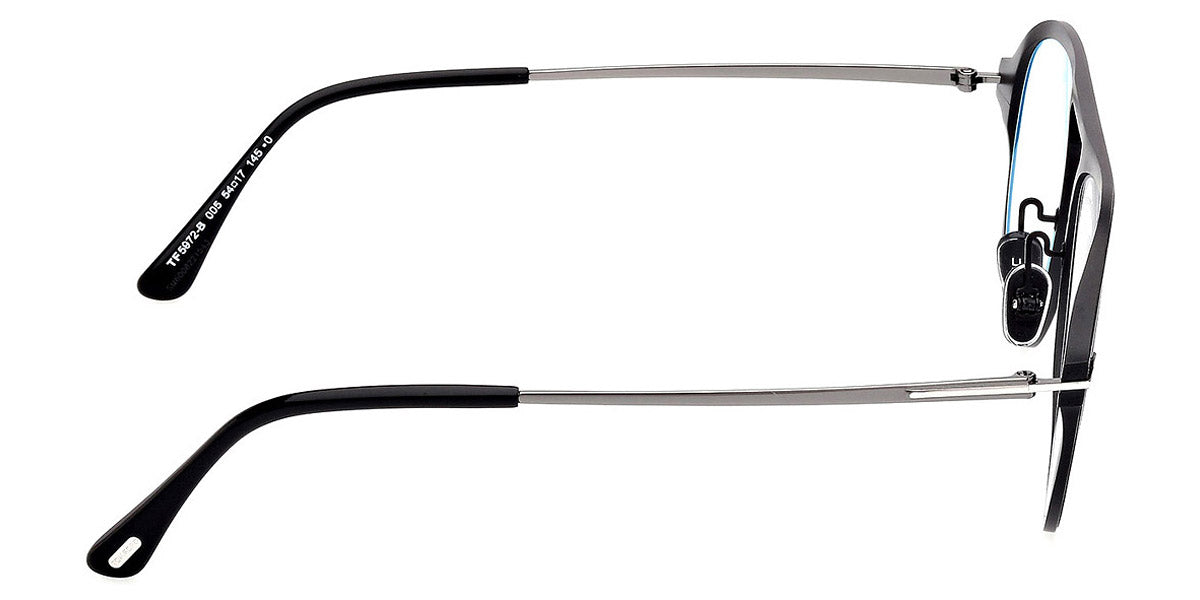 Tom Ford® FT5972-B FT5972-B 005 54 - 005 - Matte Black / Shiny Gunmetal Eyeglasses