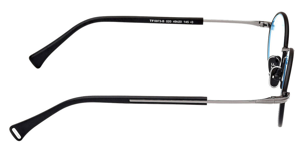 Tom Ford® FT5973-B FT5973-B 020 49 - 020 - Matte Black / Shiny Gunmetal Eyeglasses