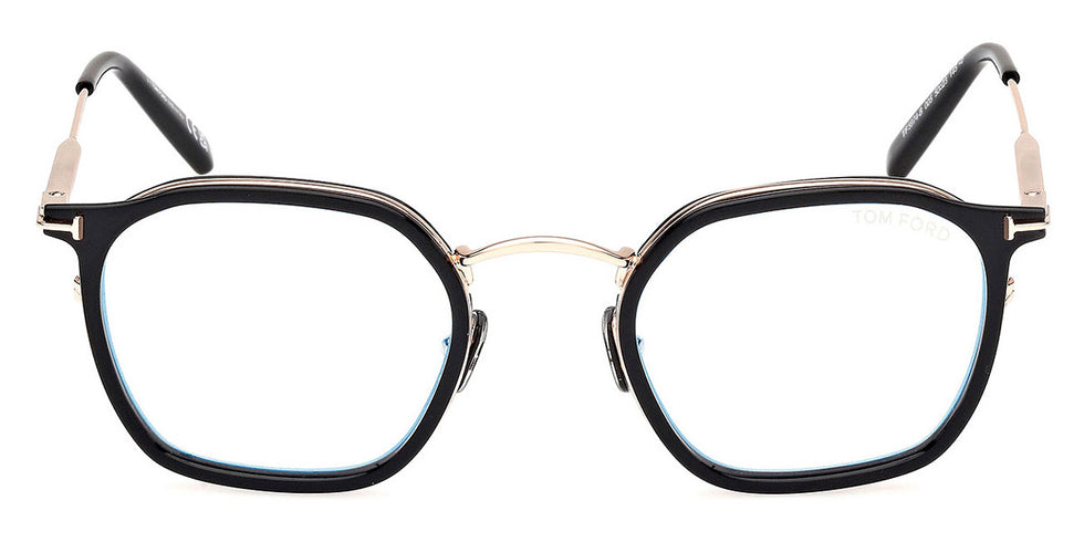 Tom Ford® FT5974-B FT5974-B 005 50 - 005 - Shiny Black / Shiny Rose Gold Eyeglasses