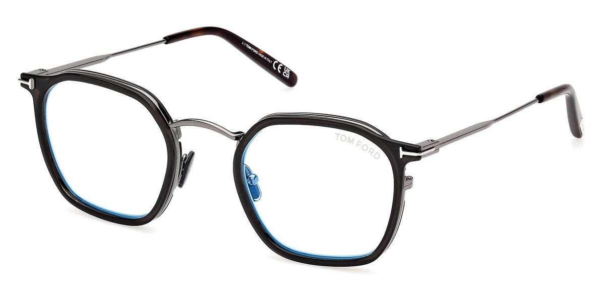 Tom Ford® FT5974-B FT5974-B 020 50 - 020 - Shiny Grey / Shiny Gunmetal Eyeglasses