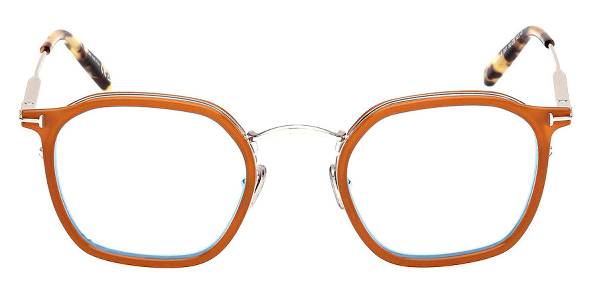 Tom Ford® FT5974-B FT5974-B 041 50 - 041 - Shiny Light Yellow / Shiny Palladium Eyeglasses