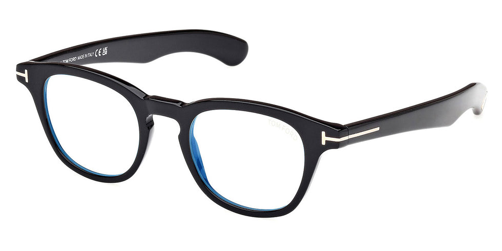 Tom Ford® FT5976-B FT5976-B 001 47 - 001 - Shiny Black / Shiny Black Eyeglasses