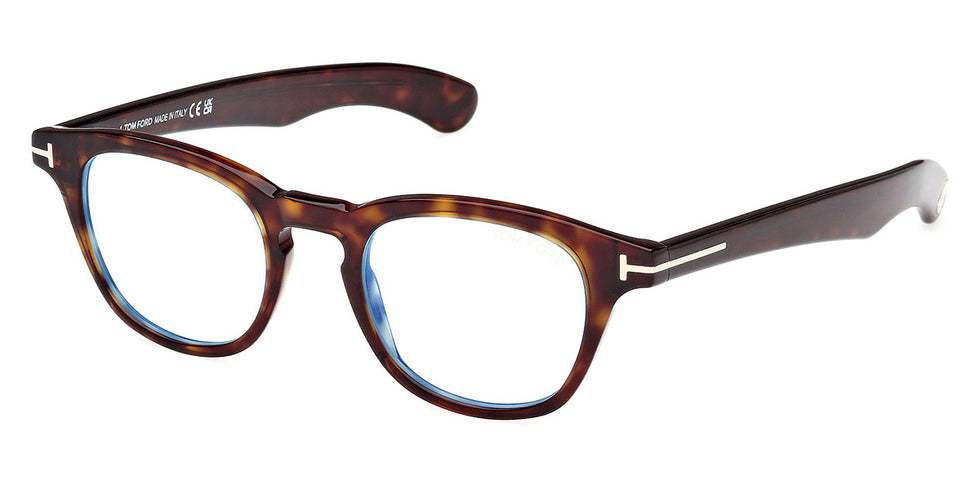 Tom Ford® FT5976-B FT5976-B 052 47 - 052 - Dark Havana / Dark Havana Eyeglasses